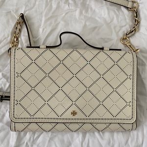 Tory Burch Leather Chain Wallet Bag
